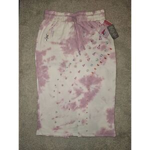 Disney Parks Frozen Olaf Pink Tie-Dye Skirt Size Medium NWT!